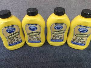 4- 20 oz Silver Spring Yellow Musta...
