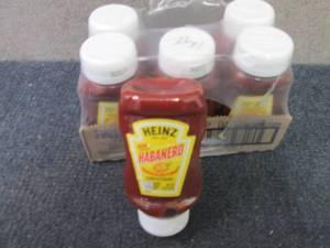 6- 14 oz Heinz Habanero Tomato Ketc...