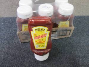 6- 14 oz Heinz Habanero Tomato Ketc...
