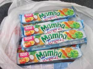 12- 2.8 oz Mamba Tropics...