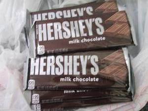 12- 1.55 oz Hersheys Bars...