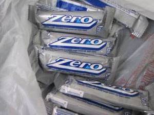 12- 1.85 oz Zero Bars...