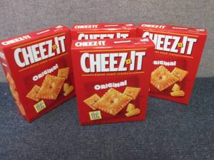 4- 7 oz Original Cheez-Its in date...