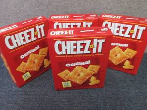 4- 7 oz Original Cheez-Its in date...