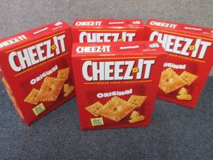 4- 7 oz Original Cheez-Its in date...