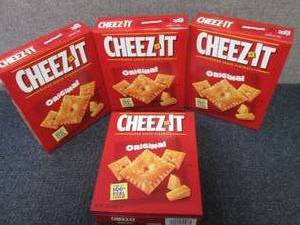 4- 7 oz Original Cheez-Its in date...