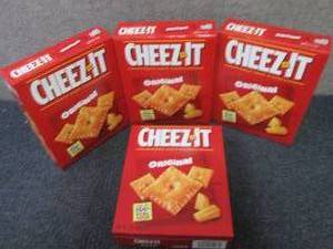 4- 7 oz Original Cheez-Its in date...
