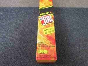 24- 0.97 oz Hot AF Slim Jims...
