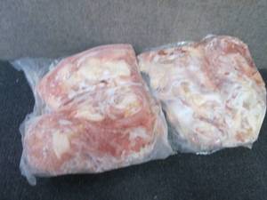 EE 2 Bags- 6.75 to 7 lb FROZEN Chic...