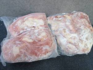 EE 2 Bags- 6.75 to 7 lb FROZEN Chic...