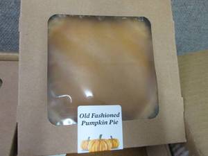 CC 6 FROZEN Pumpkins Pies 8 inch...