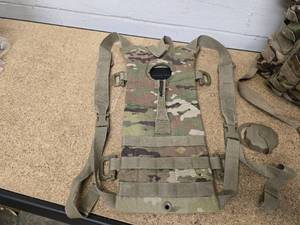 1 OCPMulticam Scorpion Medium Rucksack - Pack only (needs repairs) and 1 OCPMulticam Scorpion Hydration Carrier (bladder not included)