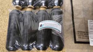4 - Tripp-Lite 4 ft computer power cords and 4 packages of 11001 polyester braider black sewing thread (4 rolls per package)