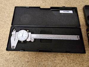 2 stainless steel combo dial calipers - used