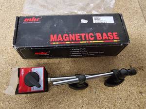 MHC Industrial Supply Magnetic Base for tooling and one stainless steel combo dial caliper