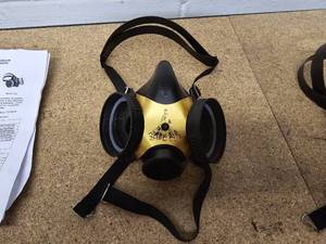 2 MSA COMFO ELITE half-face air purifying respirator (HFAPR)