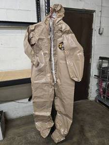 2 New in Package Kappler Chemical Hazmat Coverall Suits - both are LGXL size