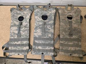 6 - MOLLE II Hydration Carrier ACU patterns - various conditions