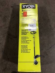 RYOBI 25 cc 2-Stroke Attachment Capable Full Crank Straight Gas Shaft String Trimmer Customer Returns See Pictures