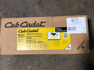 Cub Cadet Original Equipment Xtreme 50 in. Mulching Kit with Blades for Lawn Tractors and Zero Turn Mowers   Customer Returns See Pictures