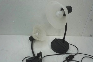 lot 16 image: desk and bedside lamps