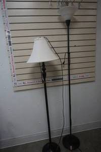 lot 60 image: 2 floor lamps