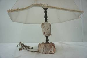 lot 79 image: Rock lamp