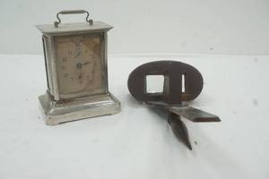 lot 227 image: antique clock