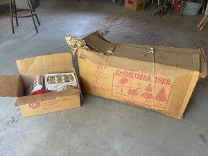 Christmas Tree and Ornaments
