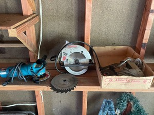 SkilSaw, Grinder, Drill