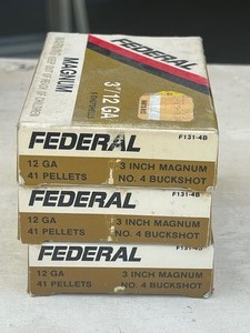 12 Gauge Shotgun Shells 4 Buck