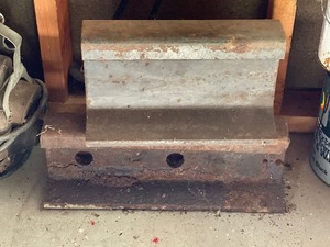 Railroad Rail Pieces