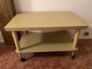 Nightstand on Wheels