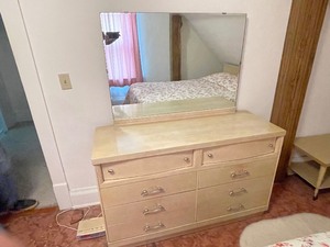 Mid Century Dresser with Mirror