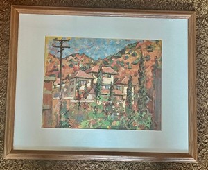 lot 80 image: Wonderful Oil Painting