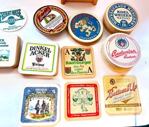 lot 237 image: Vintage Beer Coaster Lot