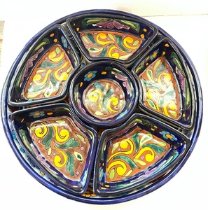 lot 200 image: Bright and Colorful Serving Dishes