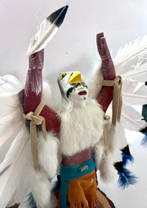 lot 2 image: M.W. Begays Prayer Eagle