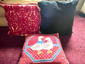 lot 154 image: 7 Unique Throw Pillows