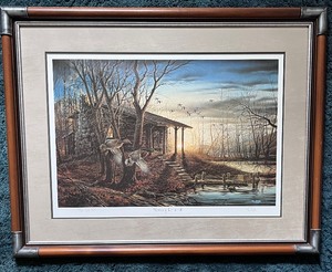 lot 1A image: Terry Redlin Morning Retreat Artist Proof