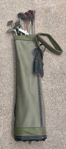 lot 253 image: Vintage Golf Clubs