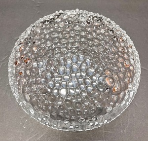 lot 25E image: Vintage Iittala Ultima Thule Footed Serving Bowl & Platter
