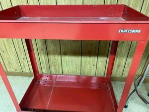 lot 78 image: Cart, Shelf, Stool