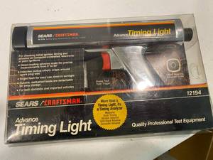 lot 122 image: Craftsman Timing Light, Air Hammer