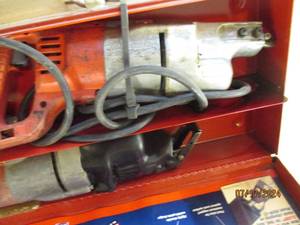 lot 16 image: Pair of Milwaukee sawzalls...