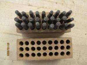 lot 50 image: Set of letter punches...
