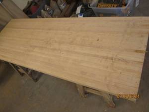 lot 71 image: Butcher block 6 x 25...