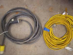 lot 75 image: Extension cords...