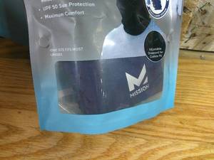 lot 24 image: Set of 4 Mission All-Season Adjustable Gaiter-Blue
