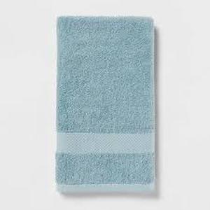 lot 63 image: Set of 4 Performance Plus Hand Towel - Threshold Aqua